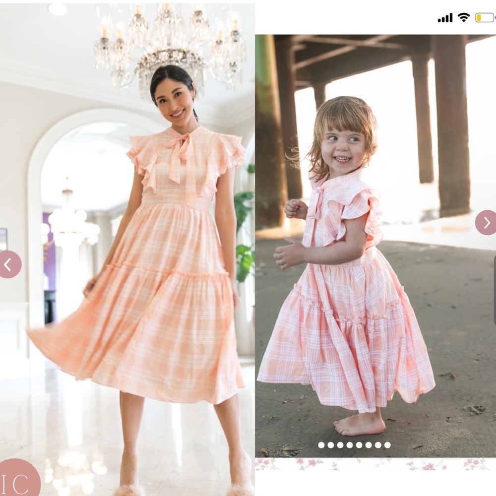 Ivy City Co Harper Dress. Mommy size Small
